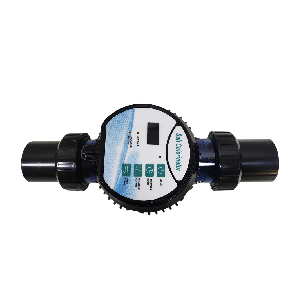 Salt Water Chlorinator Cell - Selbstreinigender Intelligenter Salzwasser-Pool-Chlorinator, Salzwasser-Pool-Chlorgenerator, Salz-Chlor-Generator