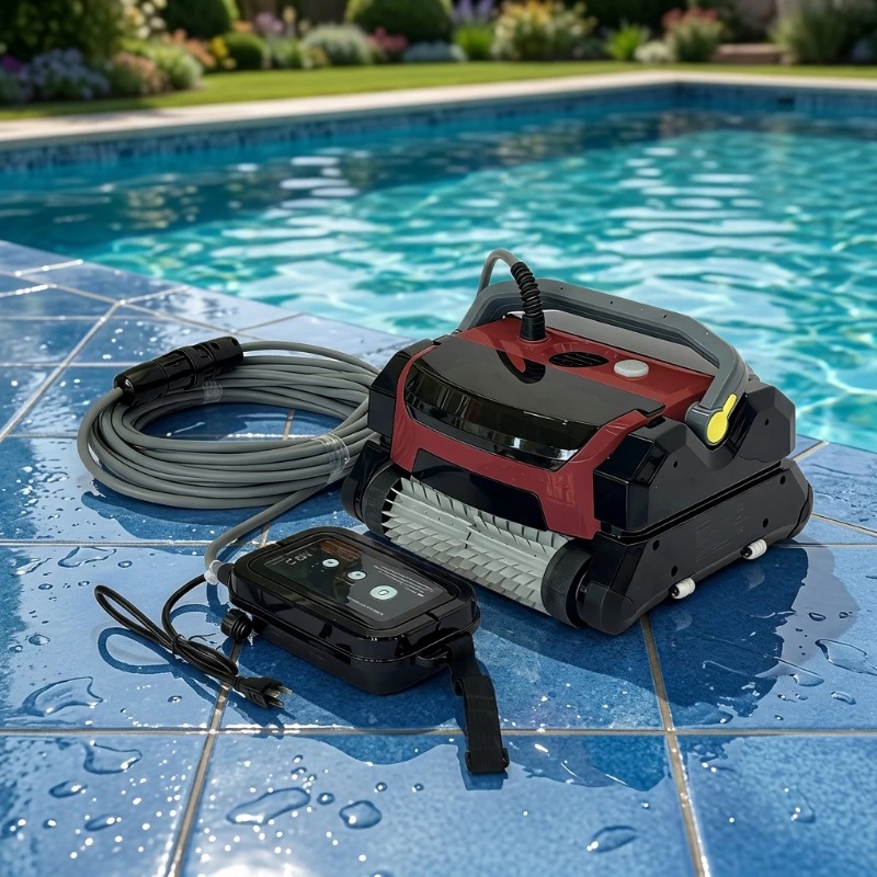 Robotic Pool Cleaner Wall Climbing - Airo Kabelgebundener Hochwertiger Außenwand-Kletter-Staubsauger Neuer Automatischer