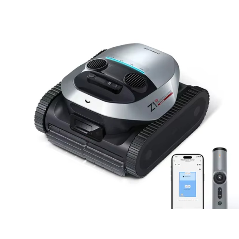 Pool Robot Cleaner Cordless - Wandmontierter automatischer Roboter-Staubsauger, intelligente Steuerung, kabelloses,