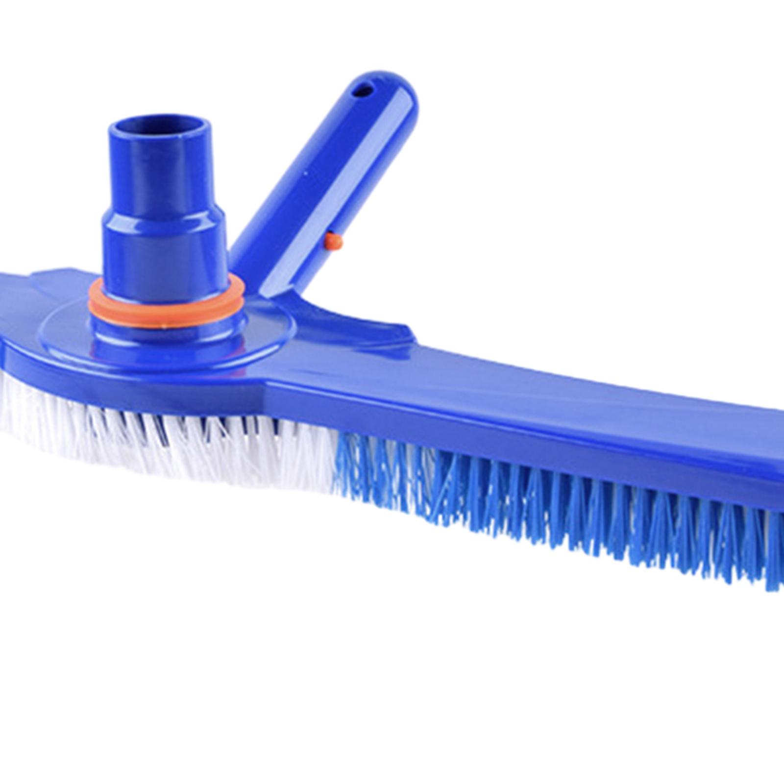 Pool Vacuum Head Brush - Poolreinigungswerkzeug mit Saugkopf und Bodenbürste für