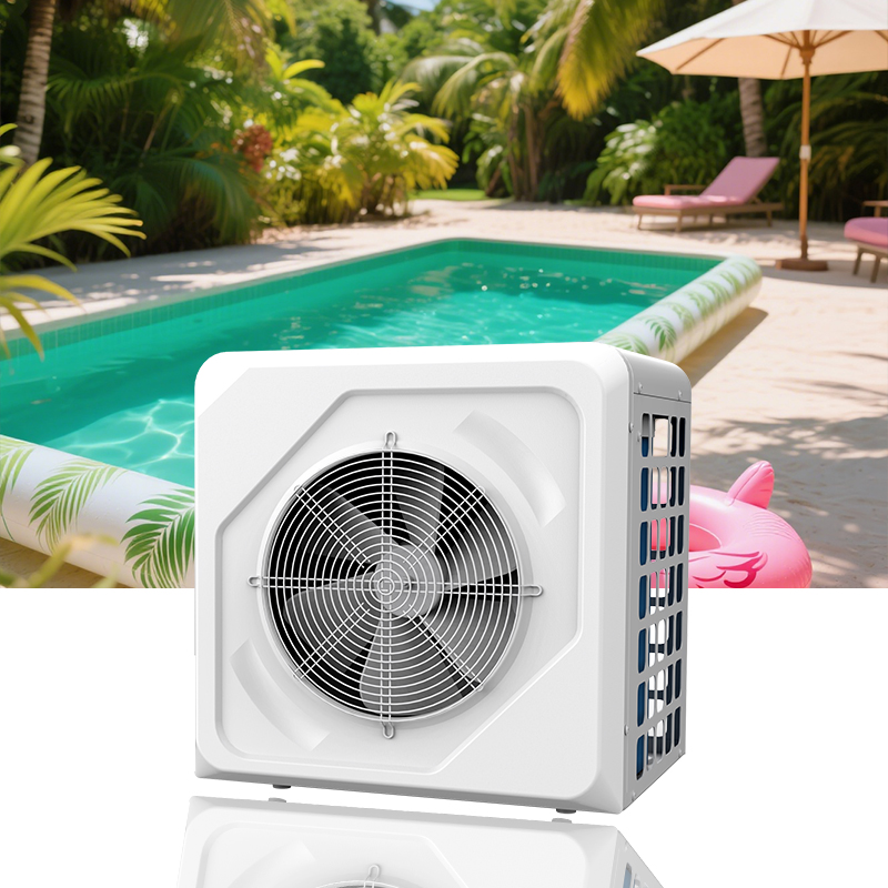 Pool Heat Pump 5Kw - Mini-Schwimmbad-Luftwärmepumpe 5 kW R32 Kältemittel Tanklos