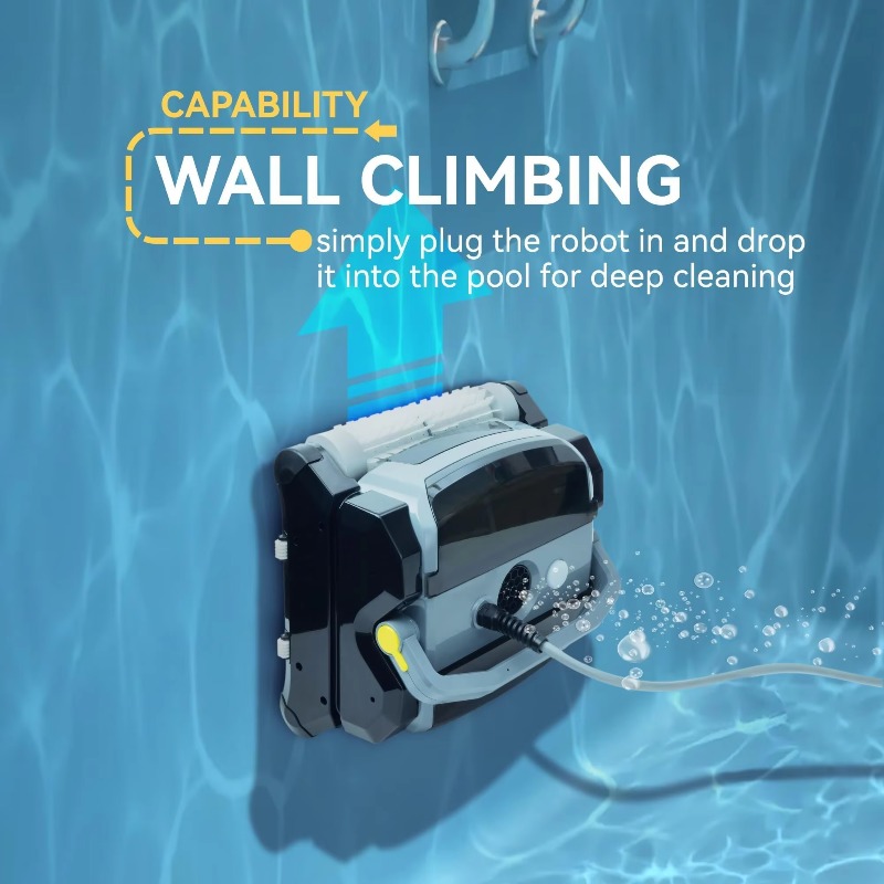 Pool Cleaner Robot With App - Kabelloser Roboter-Poolreiniger mit Bluetooth-App-Steuerung - Automatischer