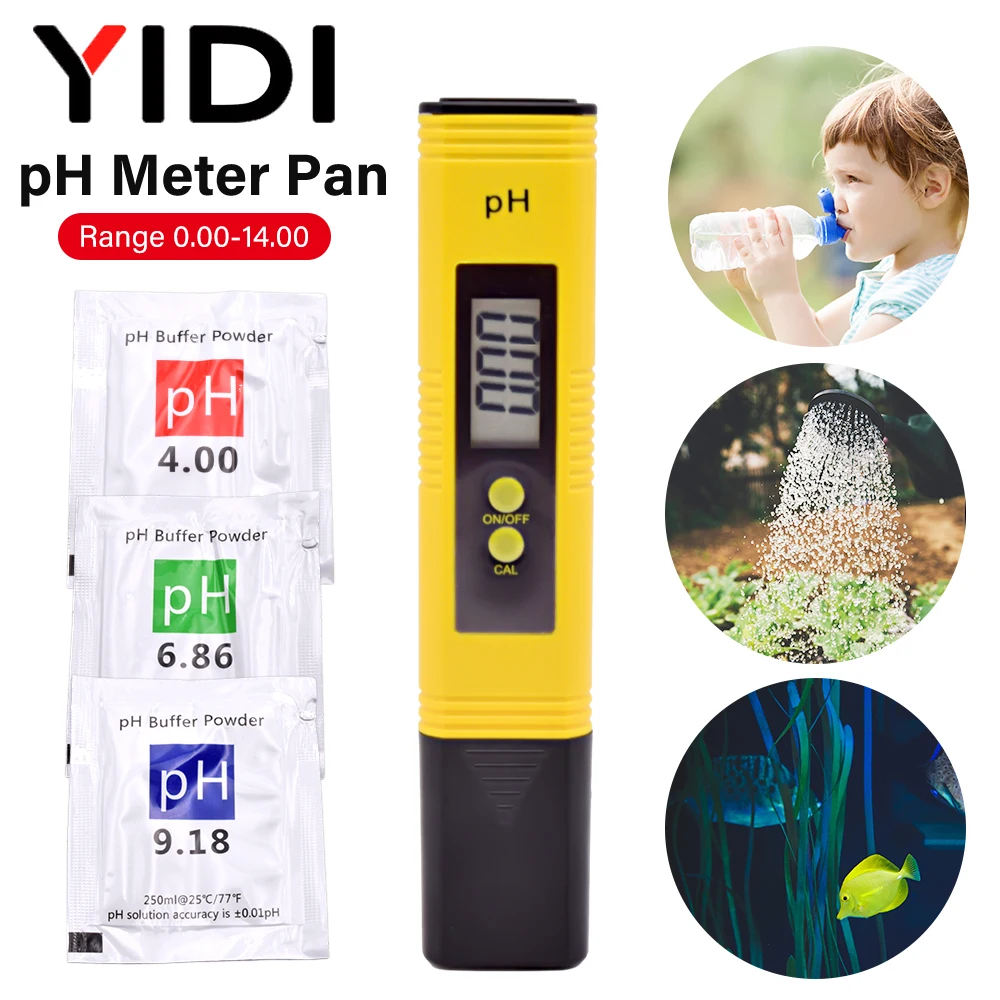 Pool Test Kit Digital - Digitale PH Tester Meter Tragbare Tasche