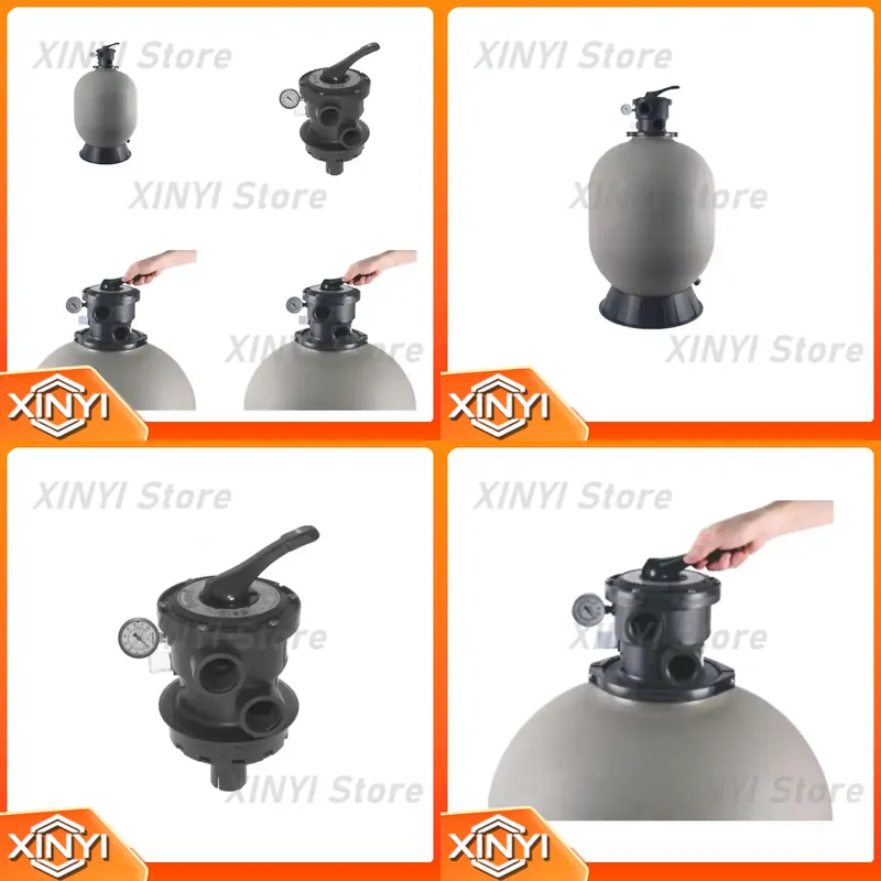 Pool Sand Filter 24 Inch - 24 Zoll Obermontierter Sandfilter aus Kunststoff