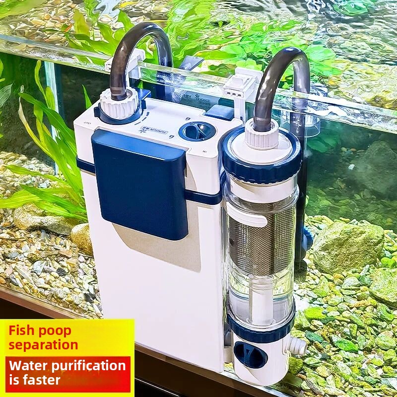 Salt Water Chlorinator Cell - SUNSUN Neuer Aquariumfilter YBF-500 Sauerstofffiltrations-Integrierte Maschine