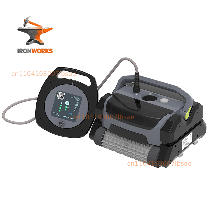 Robotic Pool Cleaner 12000Mah - Ferngesteuerter Roboter-Poolreiniger, IP68 wasserdicht, 12000mAh Akku,