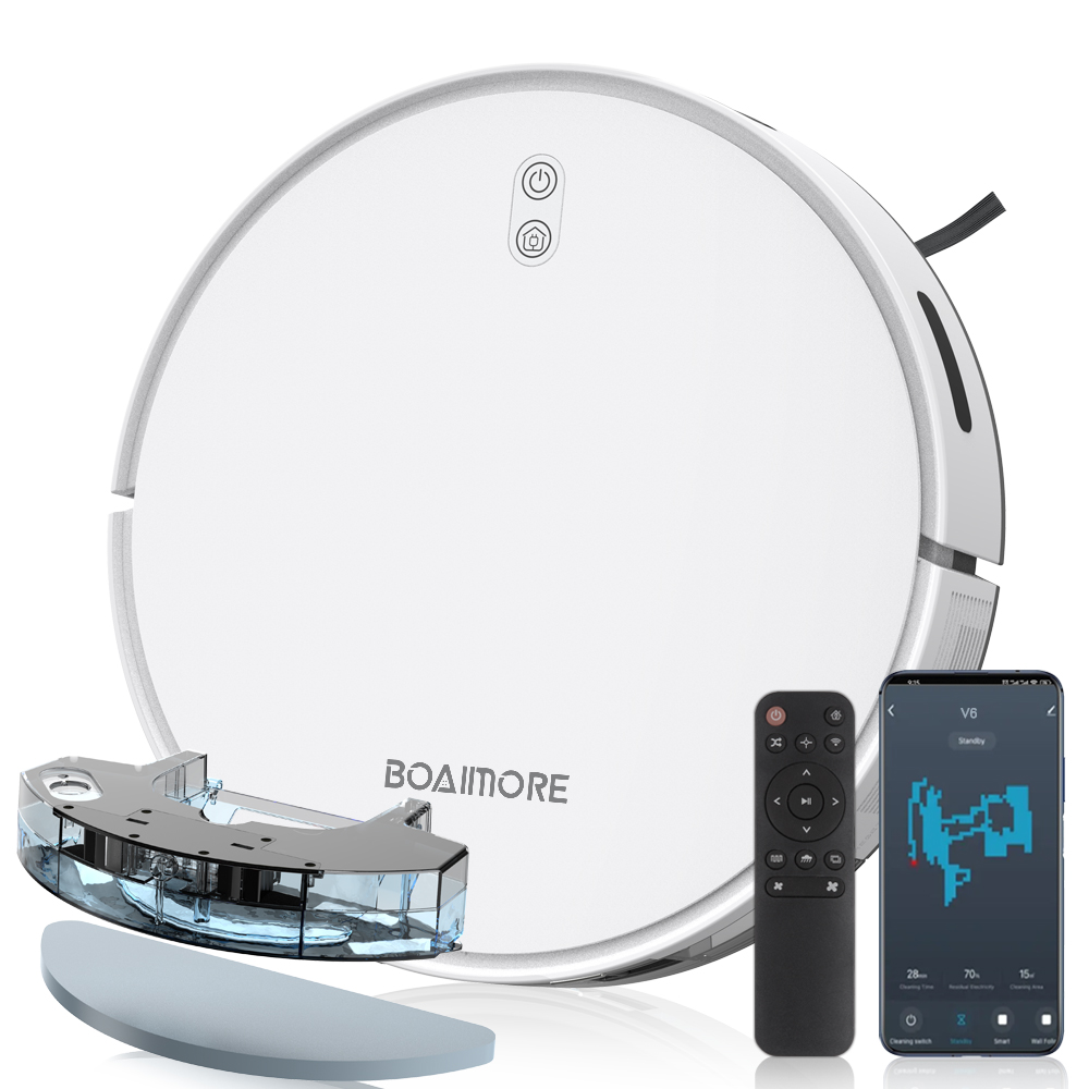 Pool Cleaner Robot With App - Roboter Staubsauger Combo Mopp Mit 6500PA