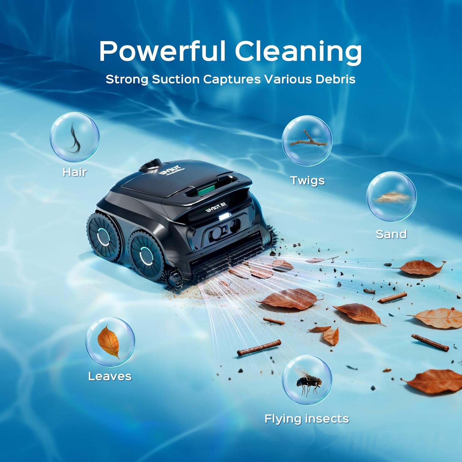 B1 Kabelloser Poolreiniger-Rob – Robotic Pool Cleaner Wall Climbing Bewertung und Preis
