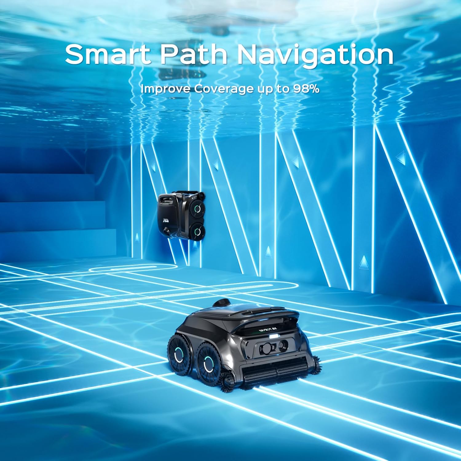 B1 Kabelloser Poolreiniger-Rob – Robotic Pool Cleaner Wall Climbing Bewertung und Preis