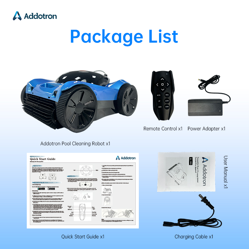 Addotron Professioneller Kabel – Pool Cleaner Robot With App Bewertung und Preis