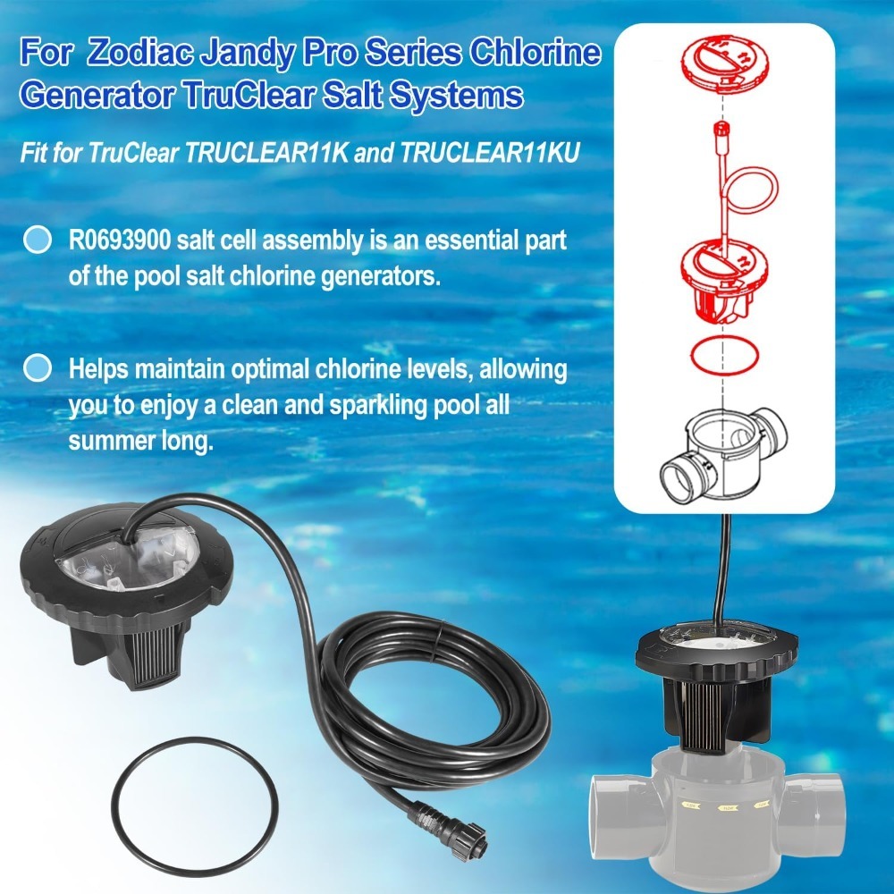Für Modelle TRUCLEAR11KU R0693 – Salt Water Chlorinator Cell Bewertung und Preis