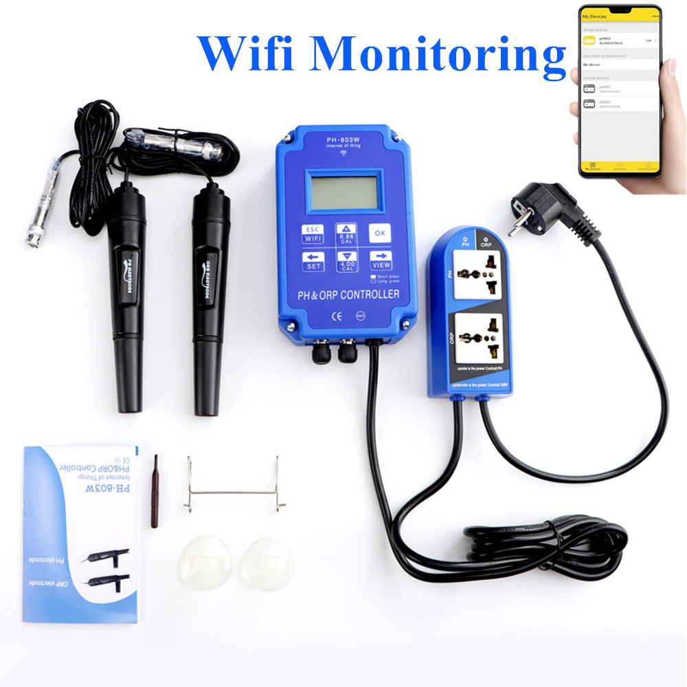 2-in-1 PH ORP Controller PH-80 – Pool Test Kit Digital Bewertung und Preis
