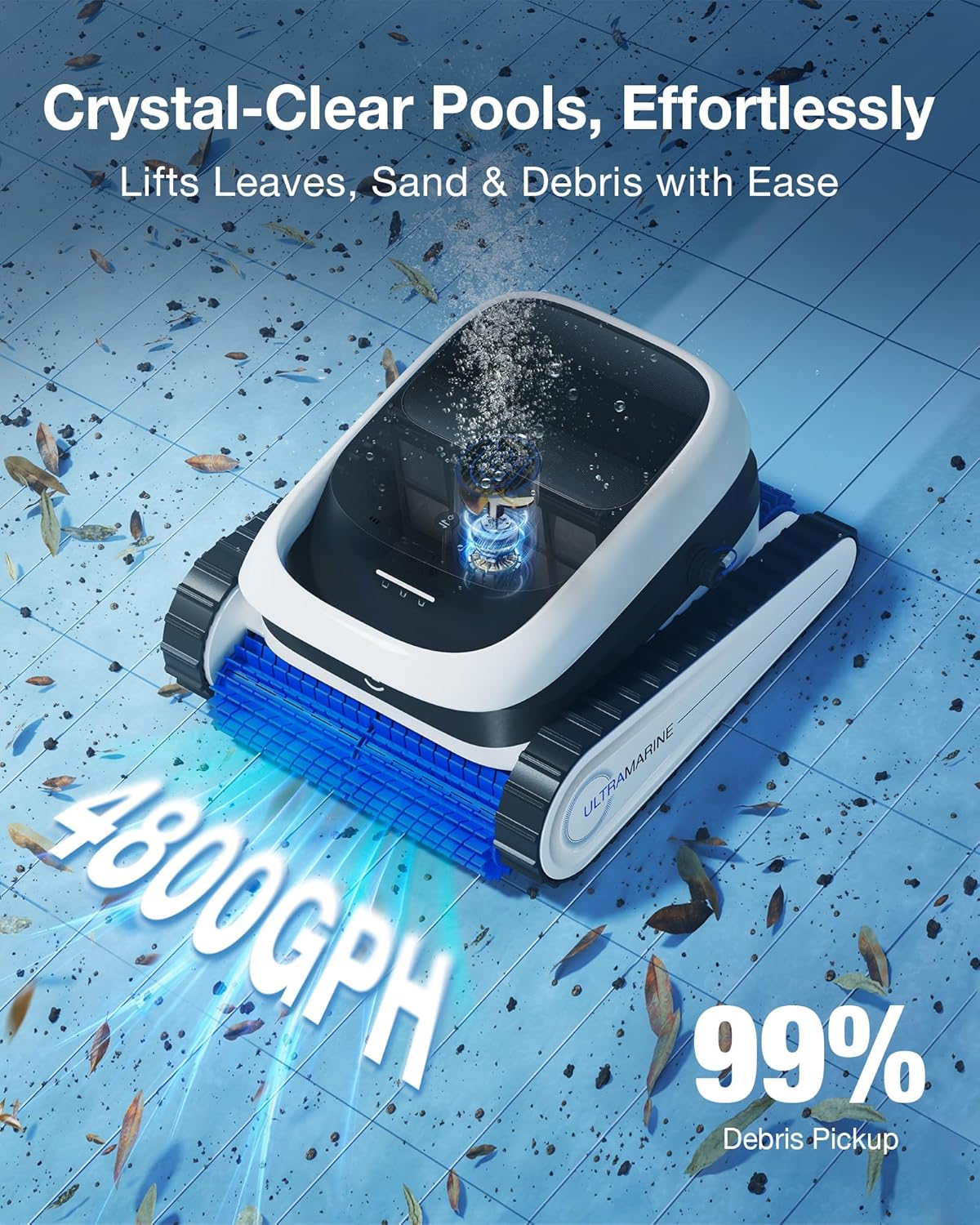 Ultramarine P1 Kabelloser Pool – Pool Cleaner Robot With App Bewertung und Preis