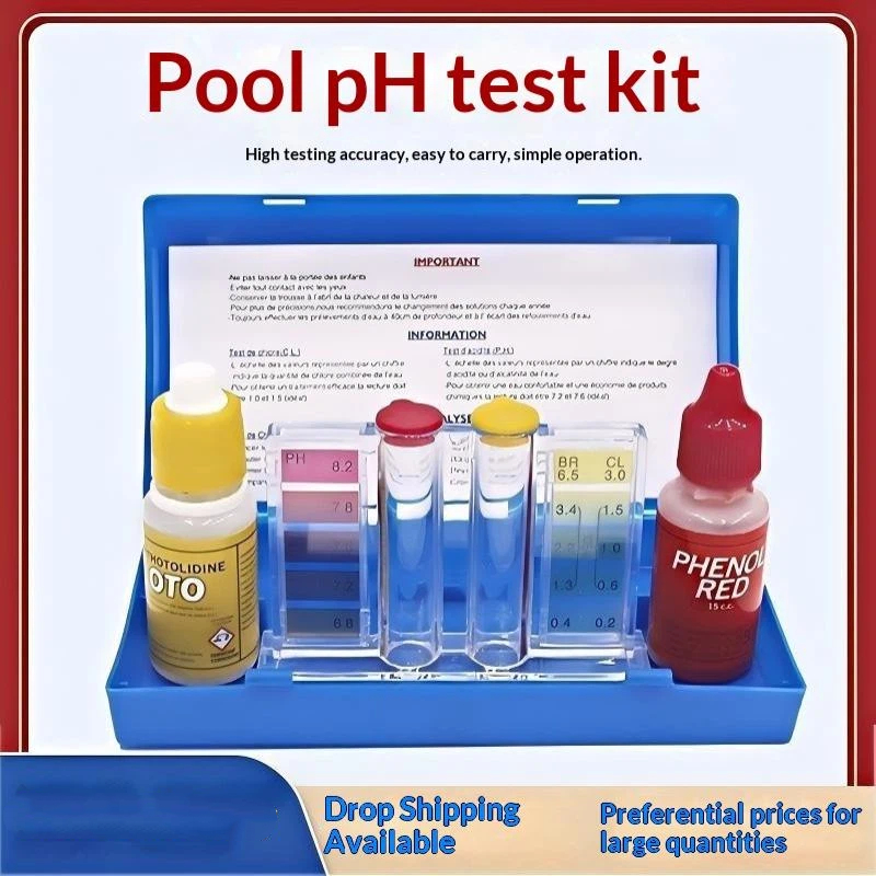 1 Set Schwimmbad-Testgerät, Wa – Pool Test Kit Digital Bewertung und Preis