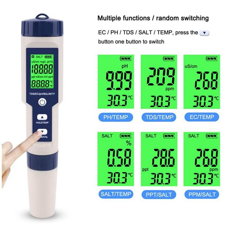 A89E-2X Salzgehalt-Messgerät f – Pool Test Kit Digital Bewertung und Preis