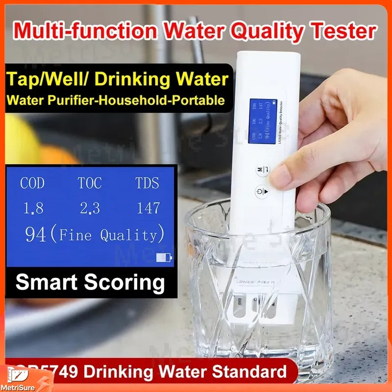 6-in-1 Trinkwasser-Qualitätste – Pool Test Kit Digital Bewertung und Preis