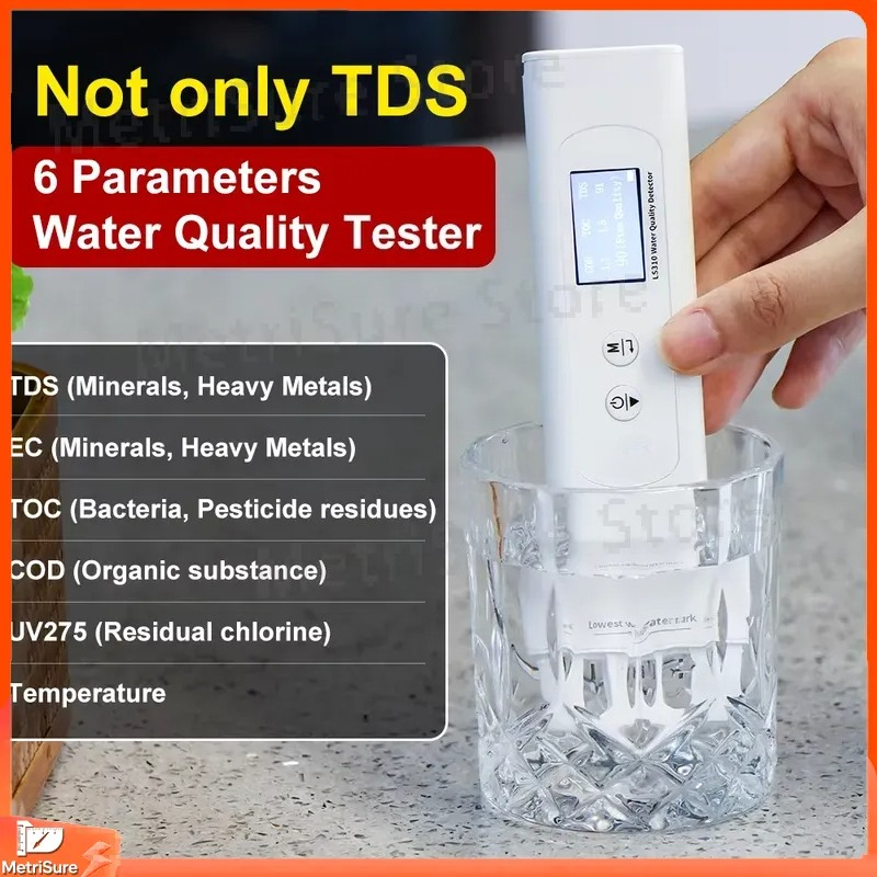 6-in-1 Trinkwasser-Qualitätste – Pool Test Kit Digital Bewertung und Preis