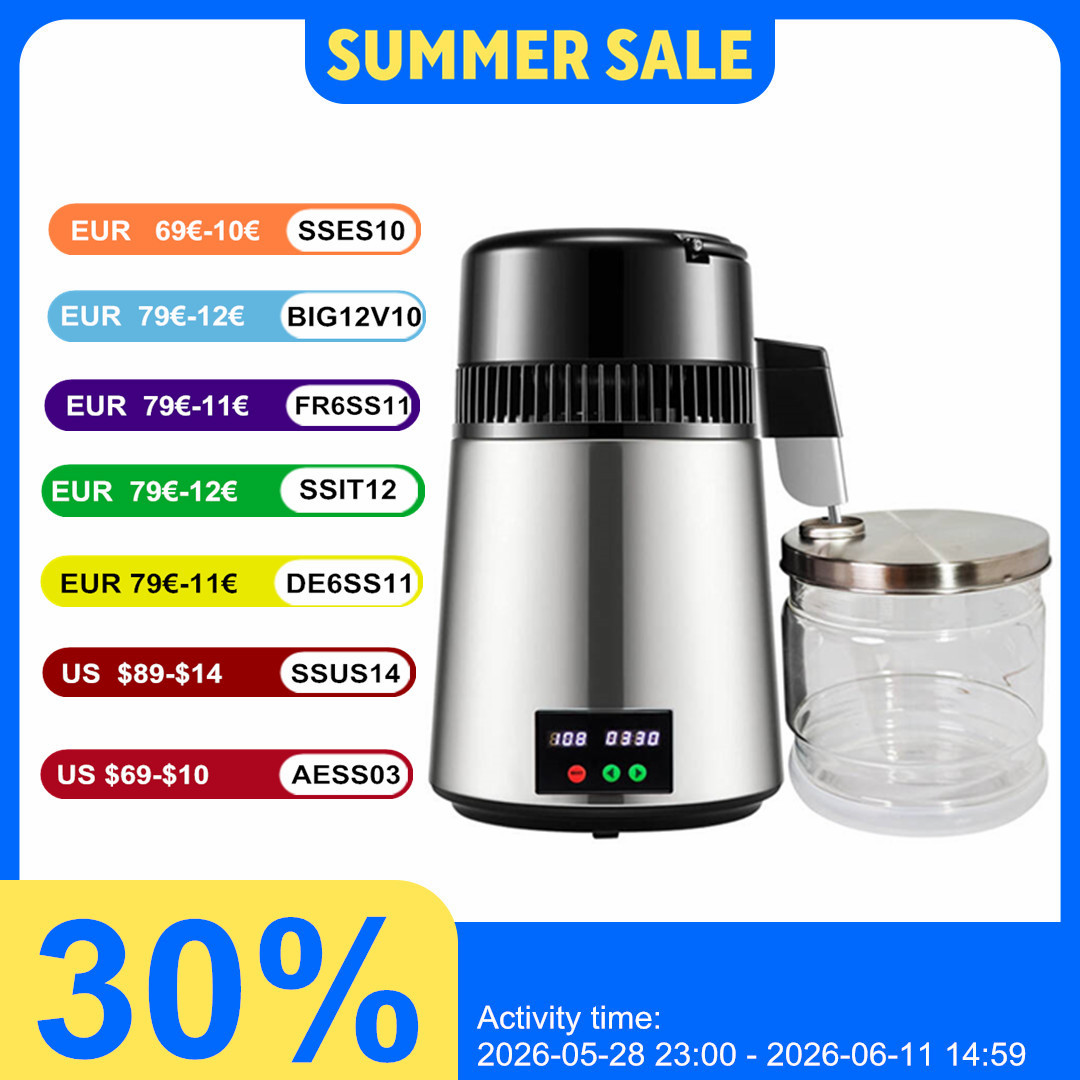 Wasserdestilliergerät, 4 l, De – Salt Water Chlorinator Cell Bewertung und Preis