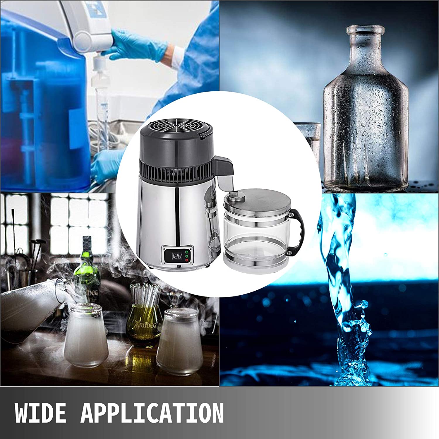 Wasserdestilliergerät, 4 l, De – Salt Water Chlorinator Cell Bewertung und Preis