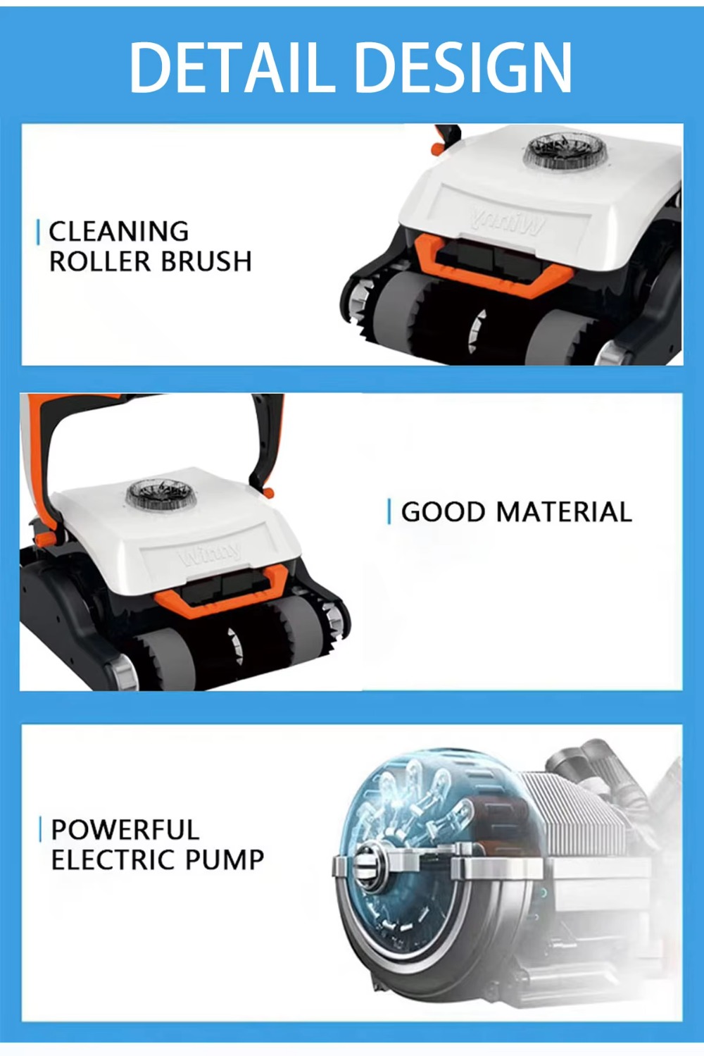 Robotic Automatic Robot Swimmi – Pool Cleaner Robot With App Bewertung und Preis
