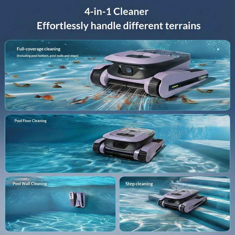 Intelligenter Pool-Staubsauger – Robotic Pool Cleaner Wall Climbing Bewertung und Preis