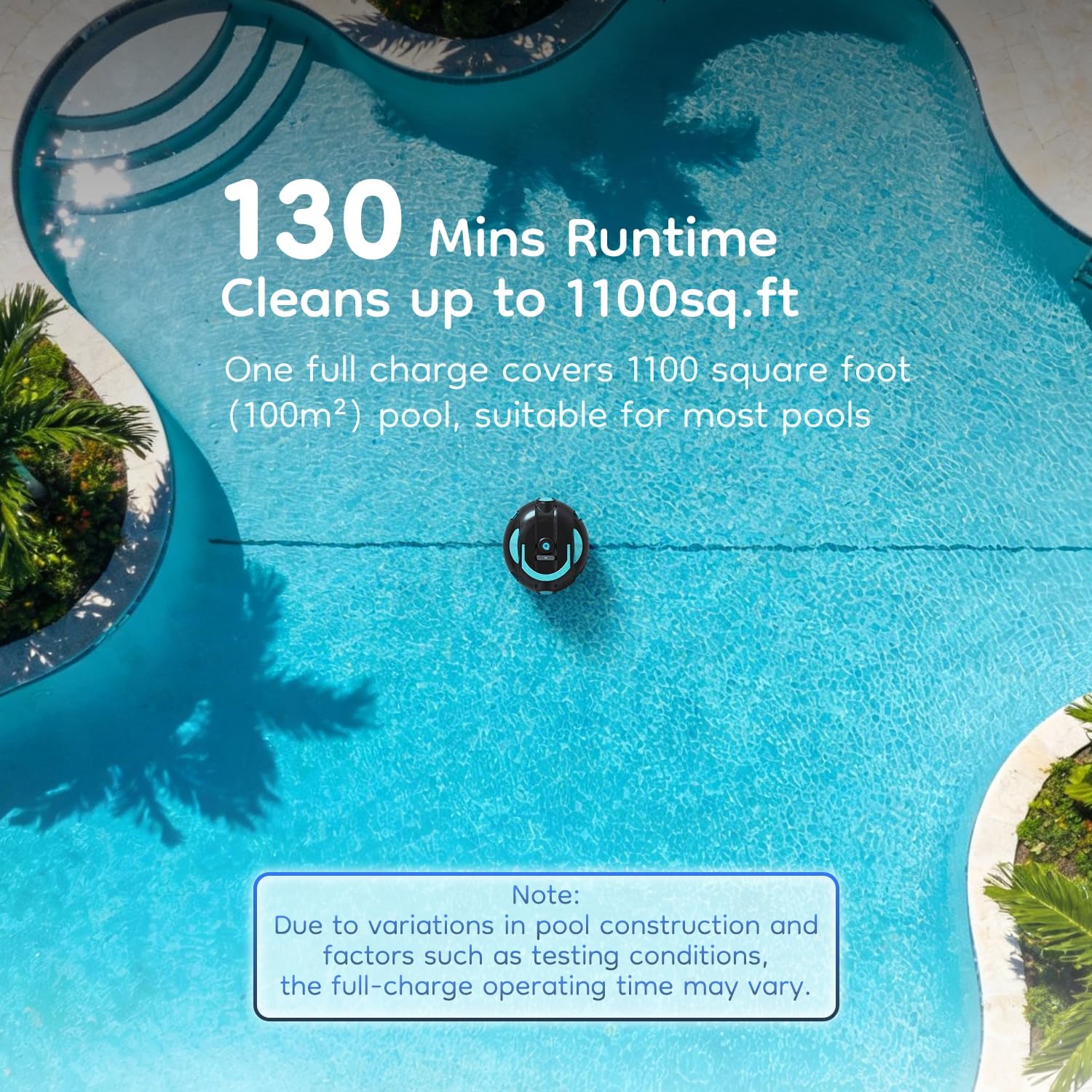 HIXZAP Roboter-Poolreiniger, k – Pool Robot Cleaner Cordless Bewertung und Preis
