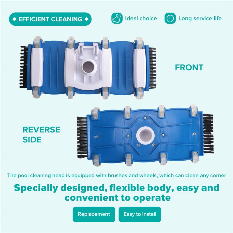 A89E-Pool-Reinigungsset - Saug – Pool Vacuum Head Brush Bewertung und Preis