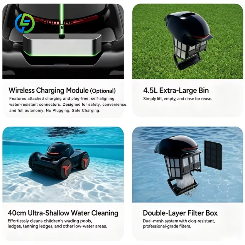 Kabelloser Unterwasser-Reinigu – Pool Cleaner Robot With App Bewertung und Preis